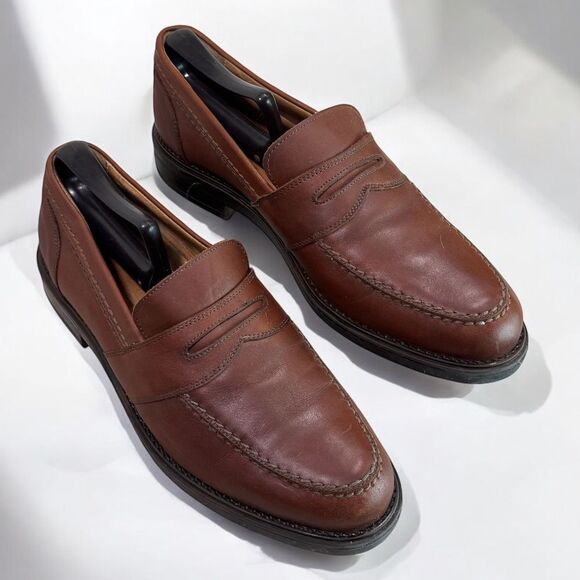 Bostonian Strada Penny Loafers Mens Size 10M - Picture 1 of 16